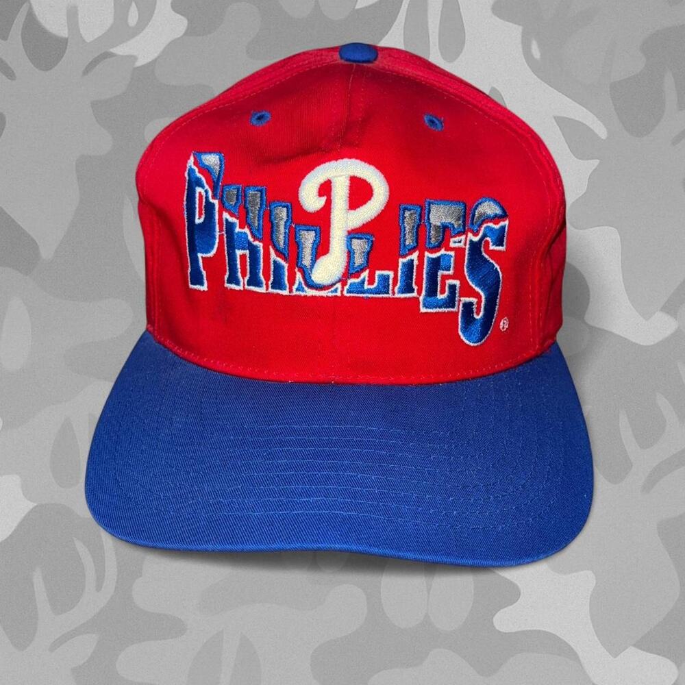 Vintage 90s Philadelphia Phillies Snapback Hat